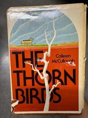The Thorn Birds by Colleen McCullough Hardcover Book Harper & Row